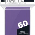 Ultra Pro Pro-Matte Sleeves - Purple, Small - for Yu-Gi-Oh, Cardfight/CFVG (60 Deck Protectors)