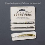 Fabulously Flat Paper Pens - The Ultimate Portable Writing Solution - Sided Ultra Thin Paper Pen 1 Set - Image 2