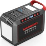 Portable Power Station 300W MARBERO 237Wh Camping Solar Generator Backup Lithium Battery with Pure Sine Wave 110V AC Outlet, USB C, USB A, DC for Outdoors Camping CPAP Home Blackout Emergency