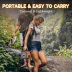 Portable Power Station 300W Solar Generator 280Wh(without Solar Panel), 110V Portable Power Bank with AC Outlet Pure Sine Wave, DC, USB QC3.0, External Battery Power Pack for Camping RV Outdoor Use - Image 2